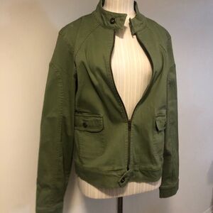 Stylish Olive Utility Jacket